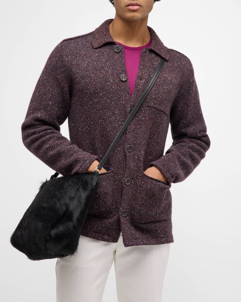Calf hair crossbody store