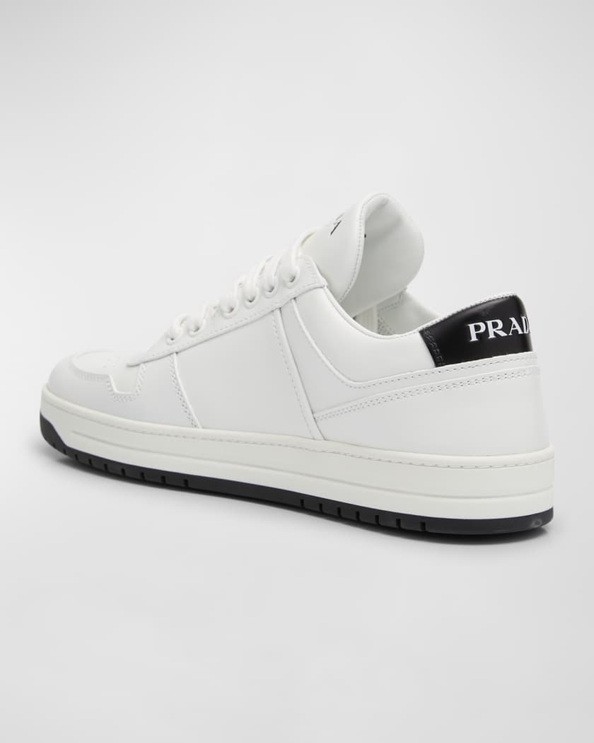 Kontrakt Høring lavendel Prada Bicolor Calfskin Low-Top Sneakers | Neiman Marcus