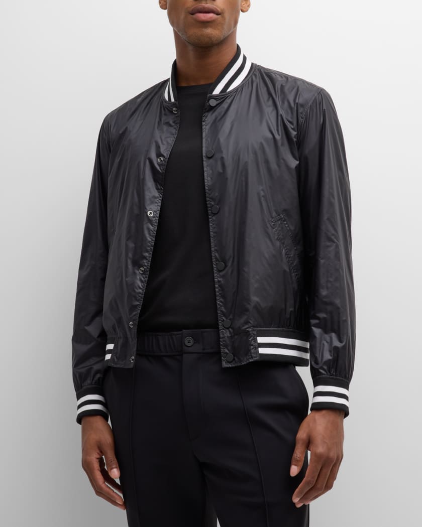 THEORY Recycled Nylon Varsity Jacket