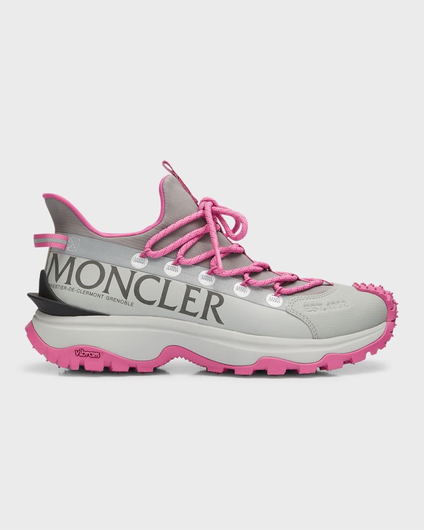 Moncler pink sneakers outlet