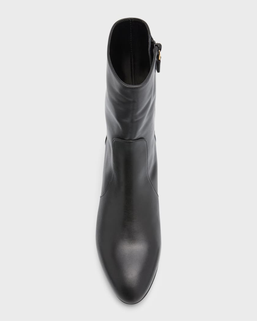 Zip ankle bootie sales