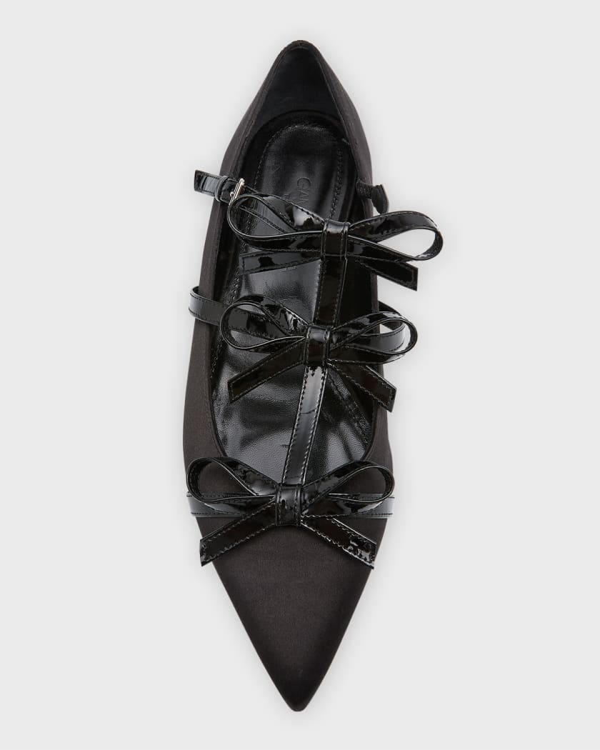Louis Vuitton LV Monogram Ballet Flats Shoes Women's Size 39.5 EU/9.5 US  Black