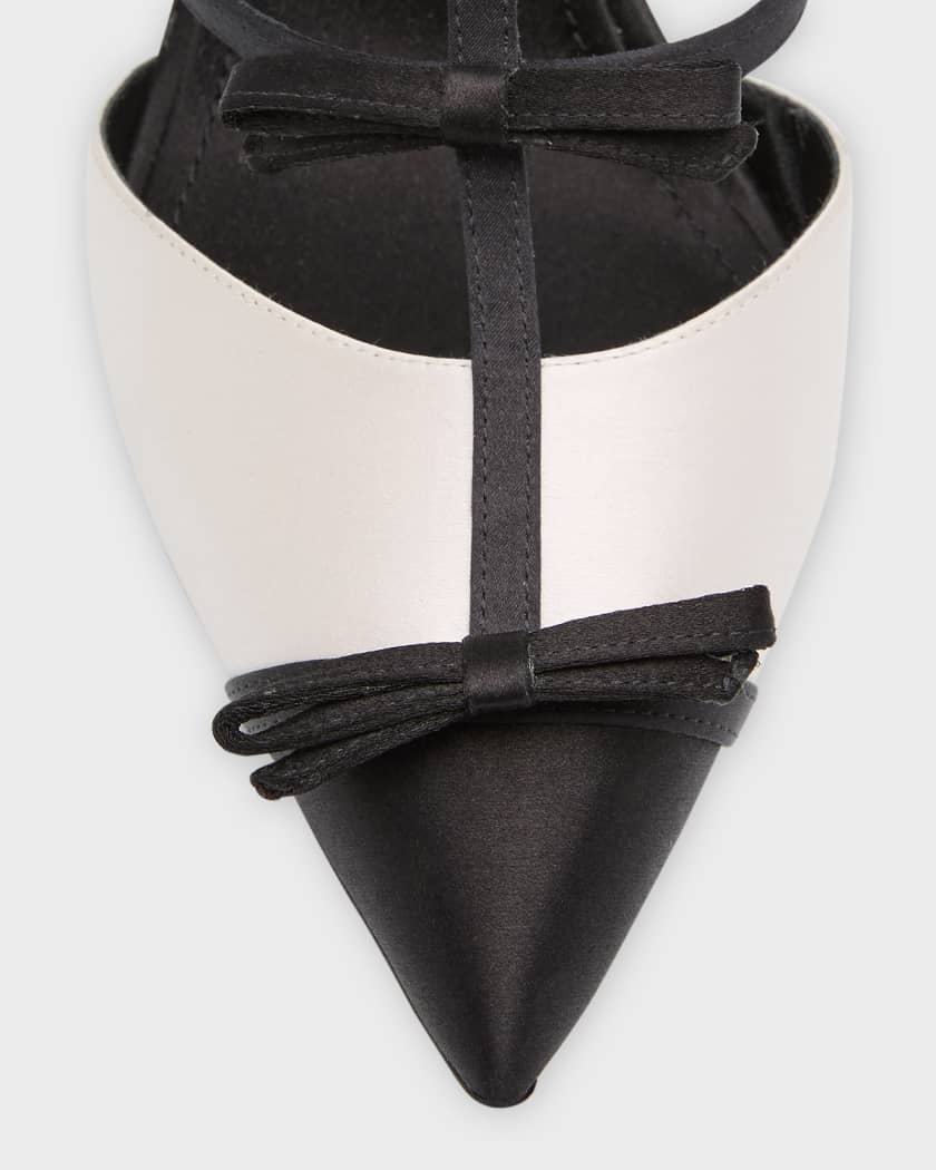 Louis Vuitton - Taupe Leather Bow Pumps w/ Block Heel Sz 8 – Current  Boutique