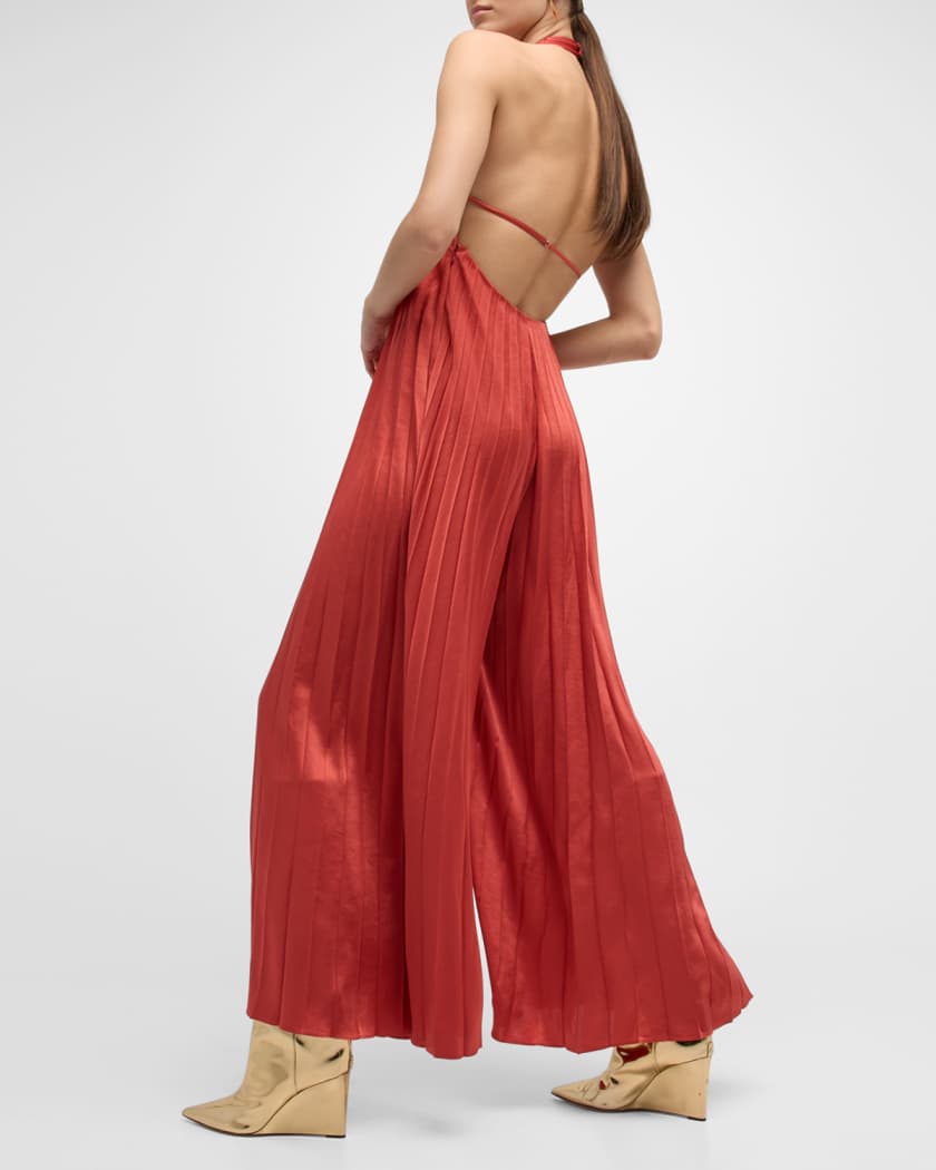Alc red jumpsuit top