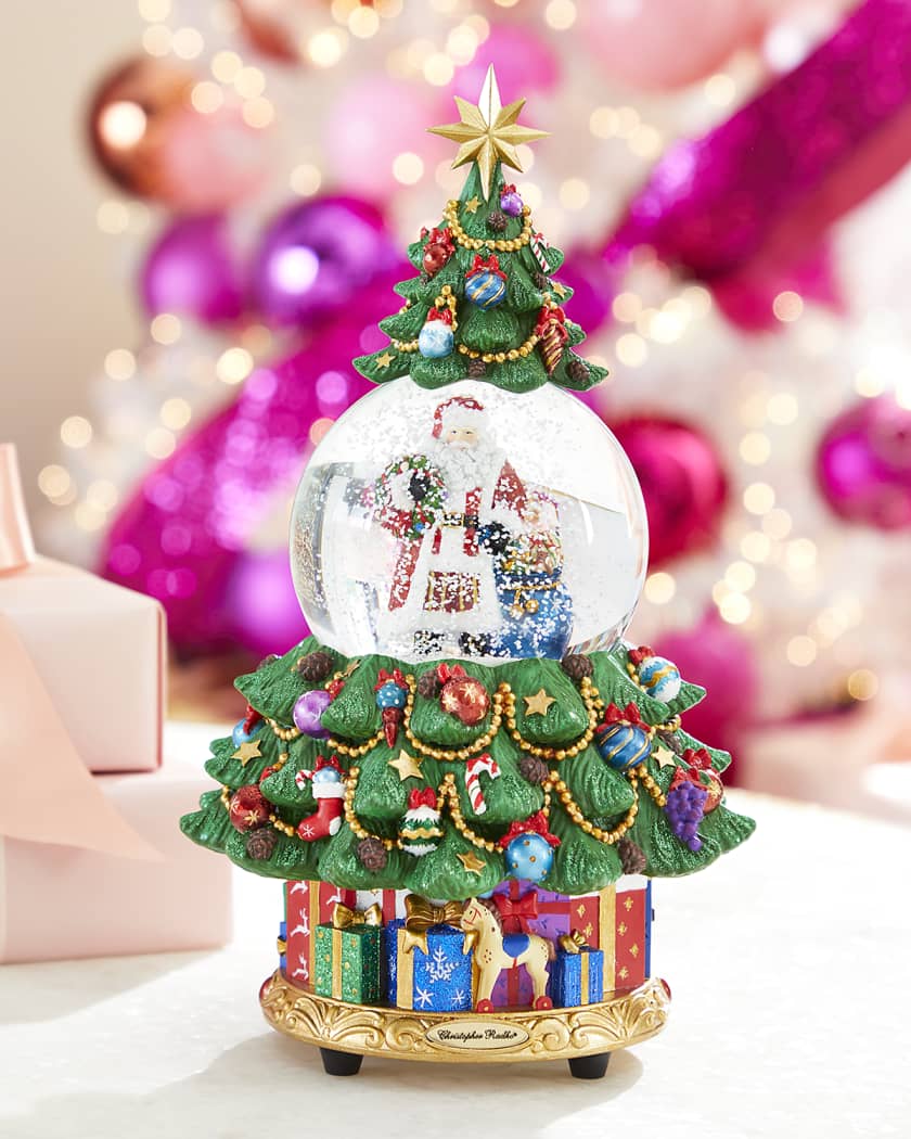 Christopher Radko Oh Christmas Tree Snowglobe | Neiman Marcus
