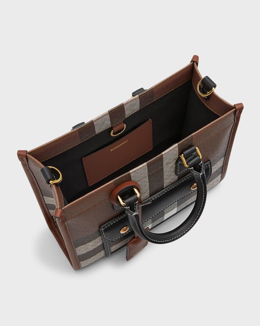 Burberry leather hotsell briefcase