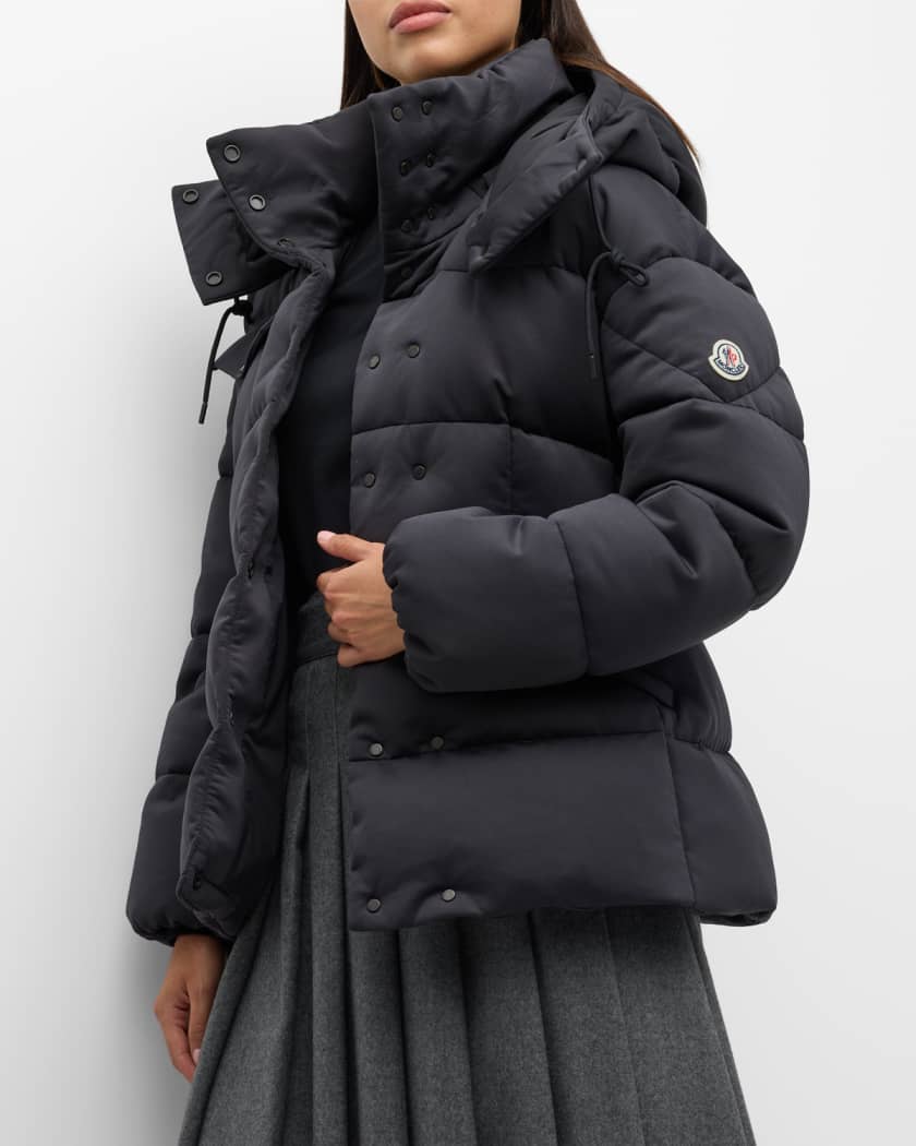 Moncler - Karakorum Detachable-sleeve Hooded Down Jacket - Womens - Black