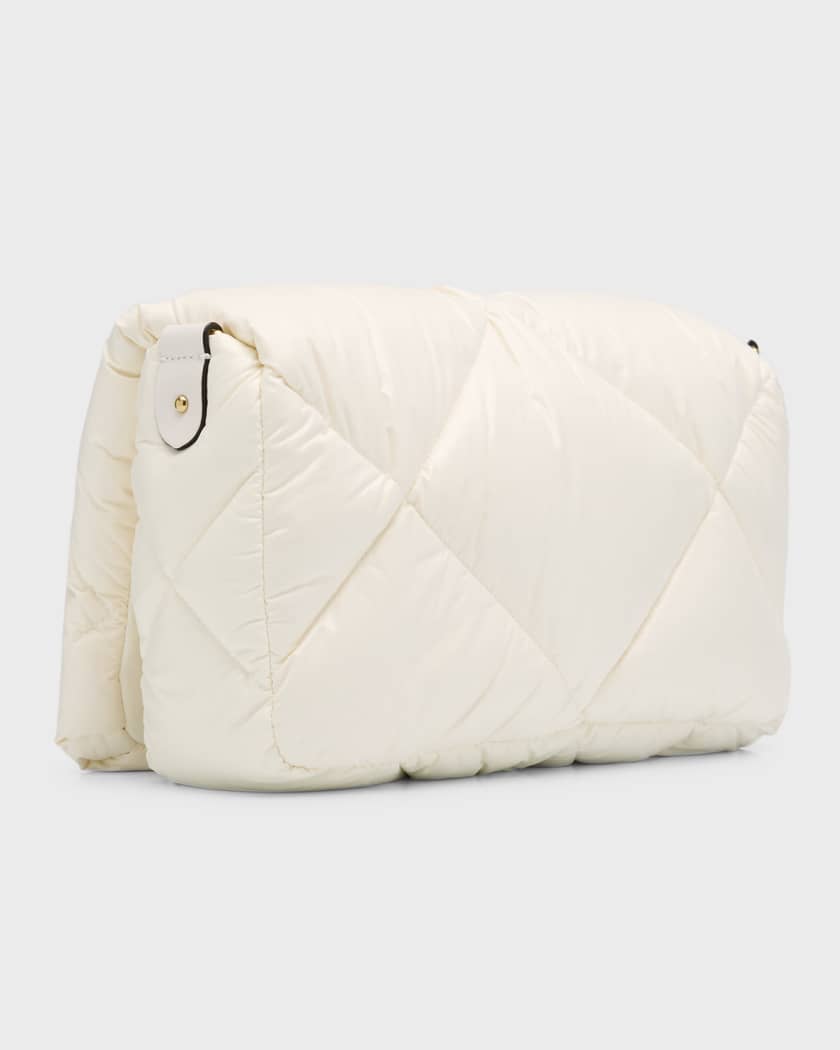 Moncler Puffer Crossbody Bag with Turn-Lock