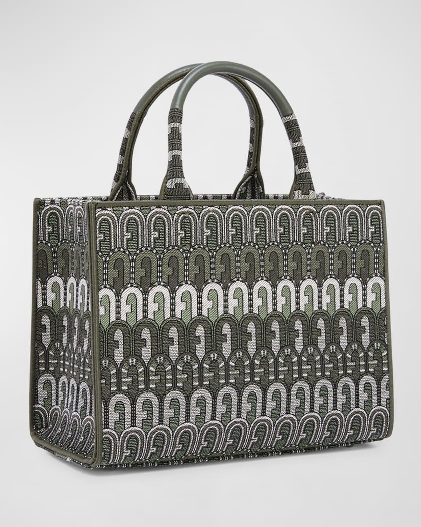 Furla Small Opportunity Jacquard Tote in Toni Cactus