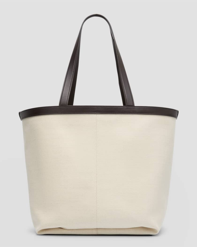 Bottega Veneta Medium Flip Flap Tote Bag Nat Fond m Br