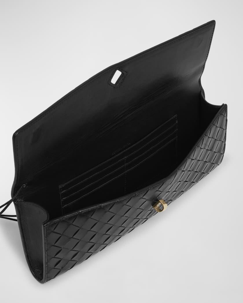 長財布 BOTTEGA VENETA ANDIAMO LONG INTRECCIO CLUTCH BOTTEGA VENETA Long Andiamo intrecciato leather clutch | NET