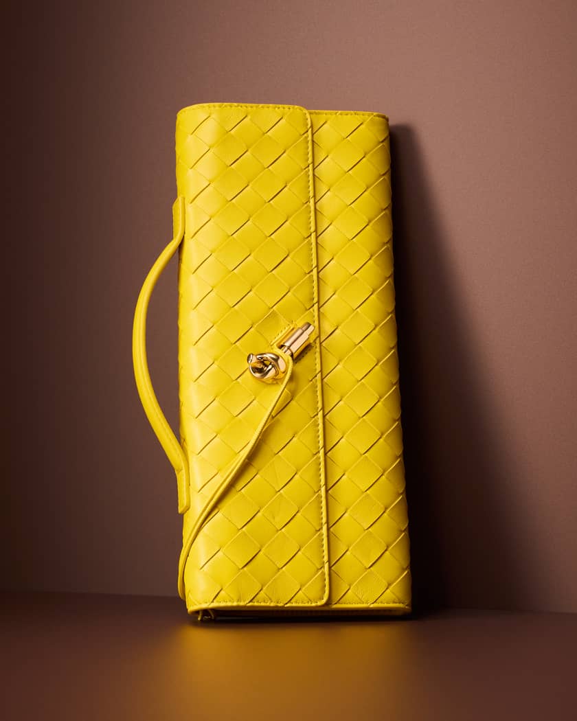 Long Andiamo Clutch Bag with Handle