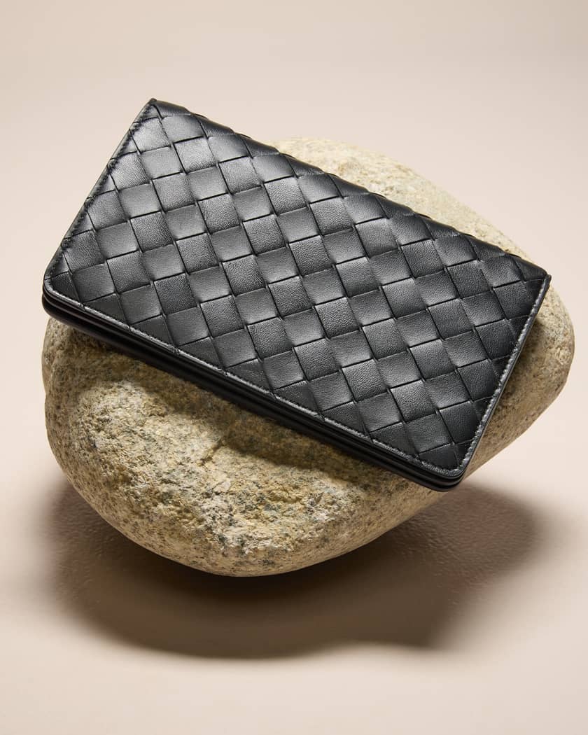 Bottega Veneta Intrecciato Bifold Leather Wallet