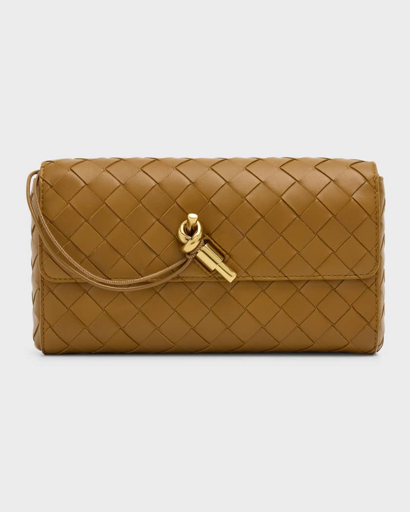 Shop Bottega Veneta Small Andiamo Intrecciato Leather Top Handle Bag