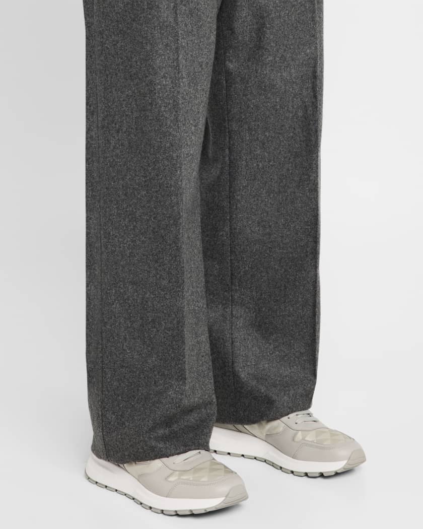 Men's Prax Triangle Logo Runner Sneakers