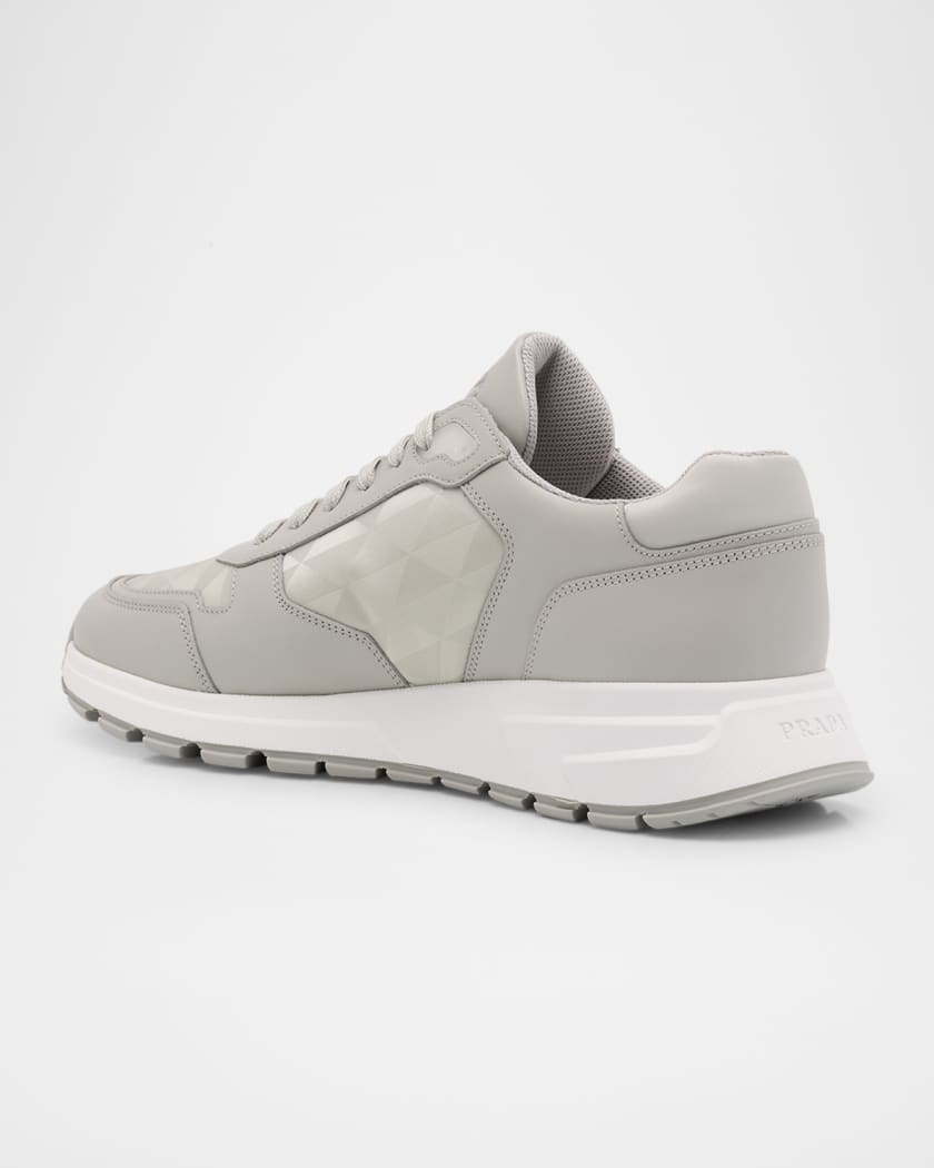 Men's Prax Triangle Logo Runner Sneakers
