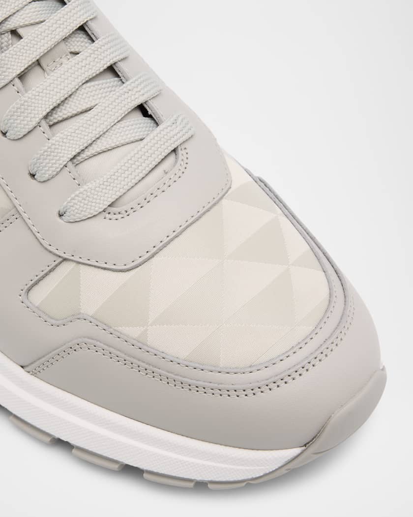 Men's Prax Triangle Logo Runner Sneakers