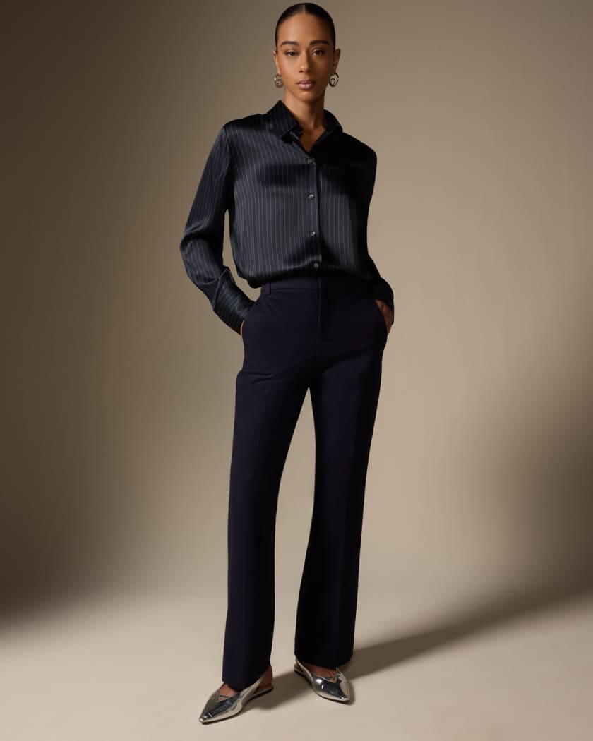 Bootcut cotton pants sale