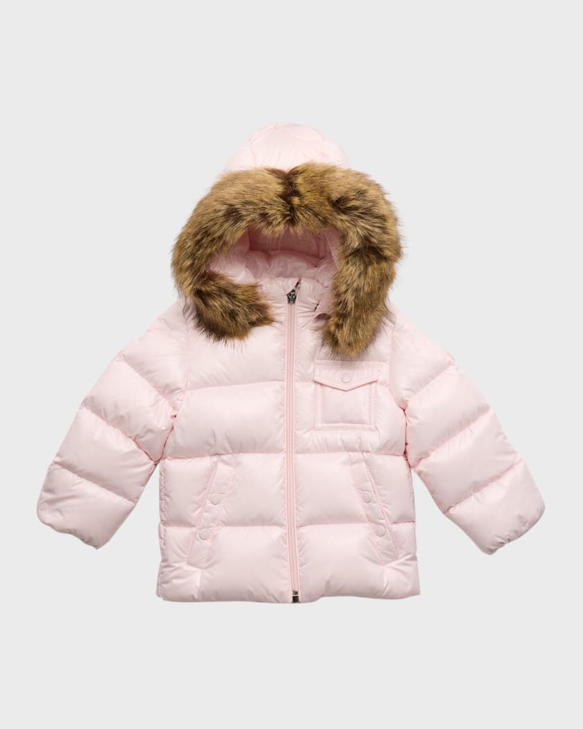 Baby moncler coat hotsell with fur