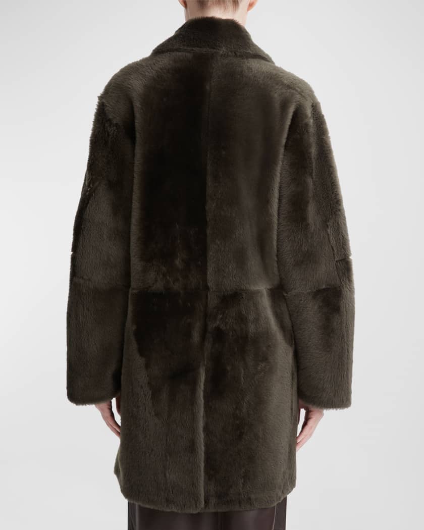 Vince reversible shawl collar coat store