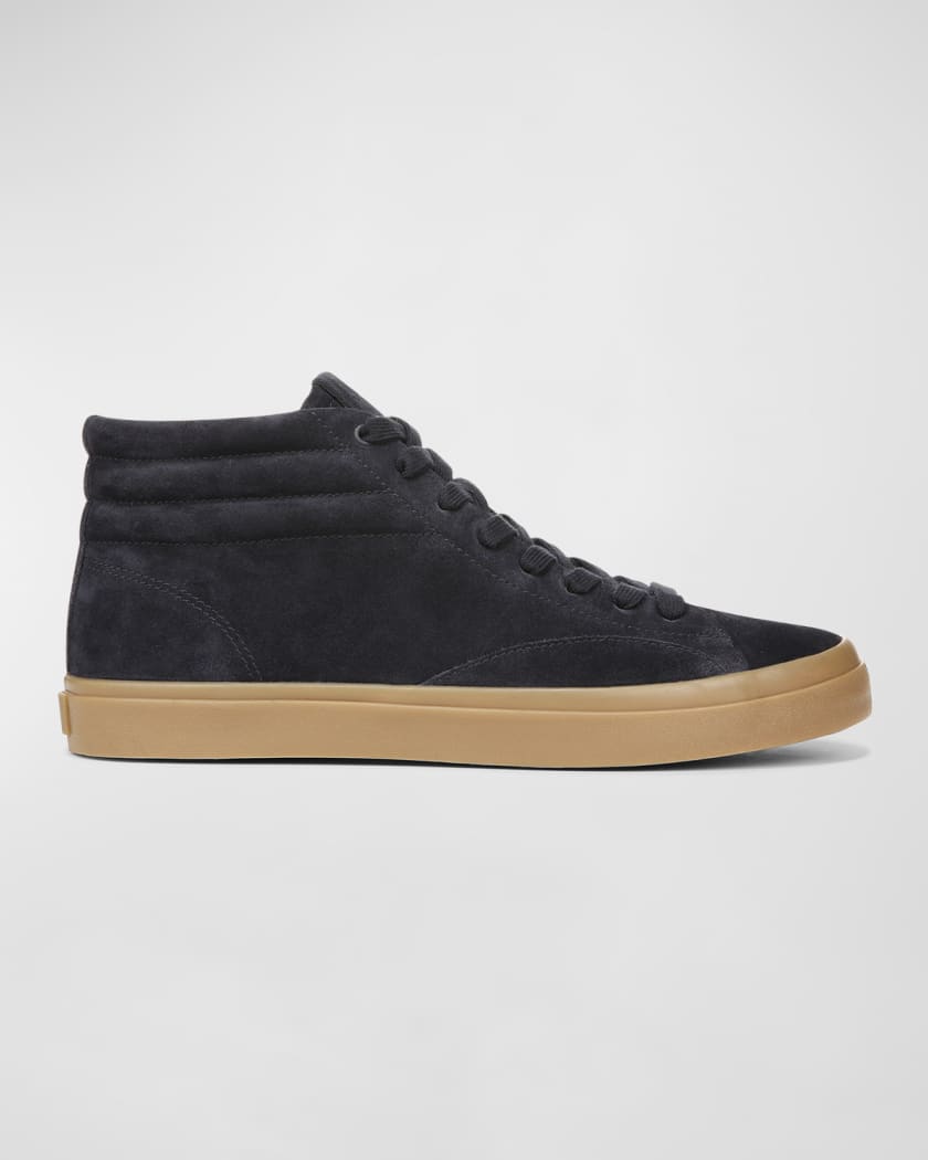 Vince larson cheap perforated suede sneaker
