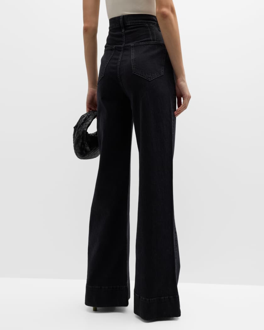 Ms. Onassis High Rise Wide-Leg Jeans