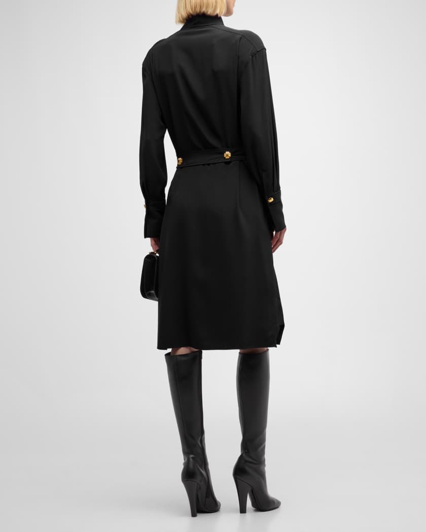 St john hotsell silk dress
