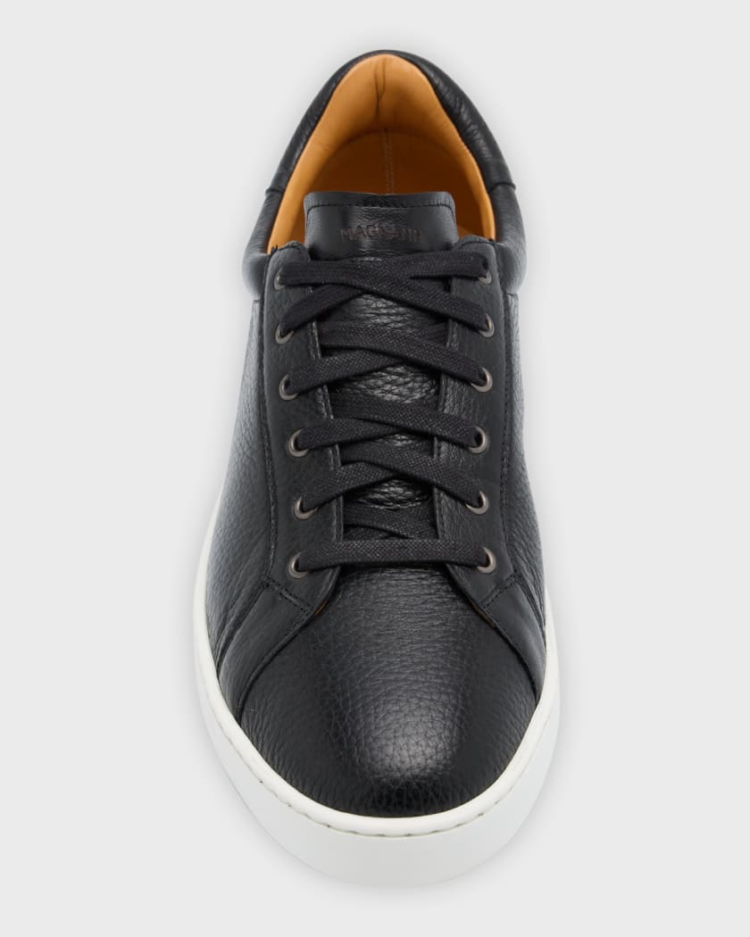 Men s Leve Soft Leather Low Top Sneakers