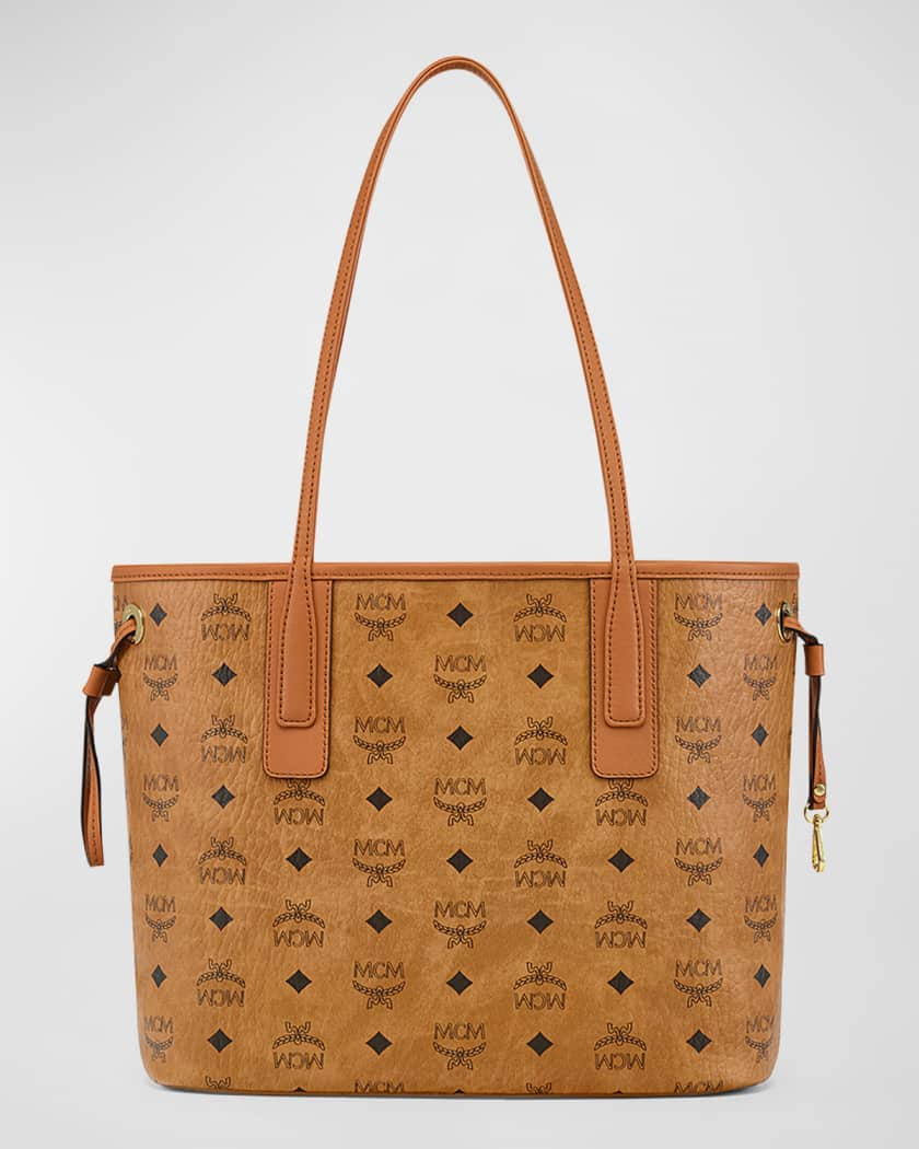 Mcm Mini Tote Bag In Brown