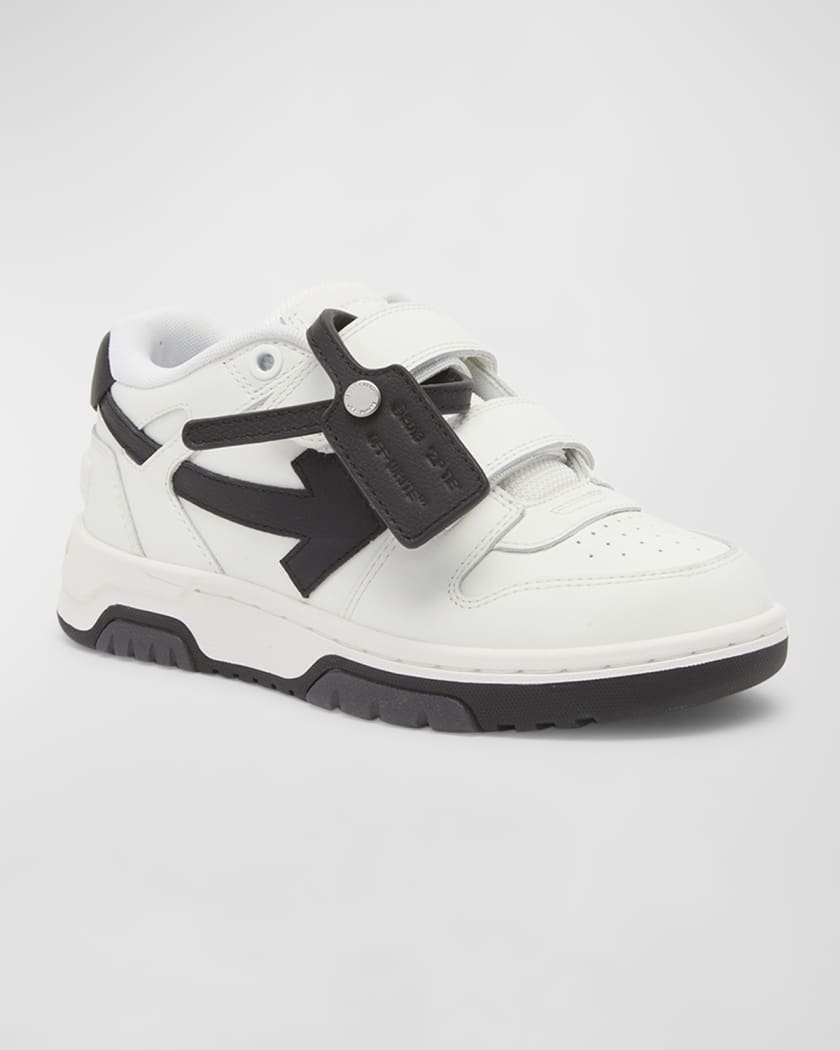 Kid's Out Of Office Leather Low-Top Sneakers, Baby