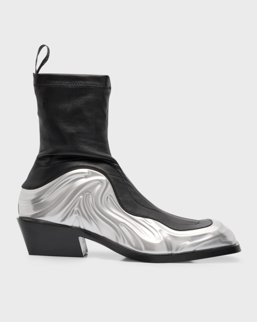 Versace men's boots top