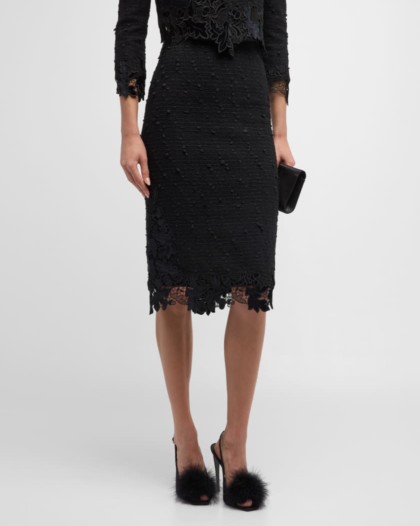 Zip-Up Lurex Tweed Dress - Women - Ready-to-Wear