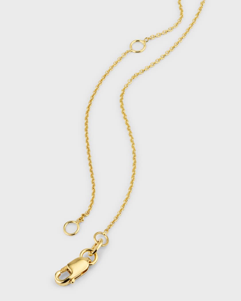 Roberto Coin Pavé Diamond Padlock Necklace in 18K Yellow Gold – Mountz  Jewelers