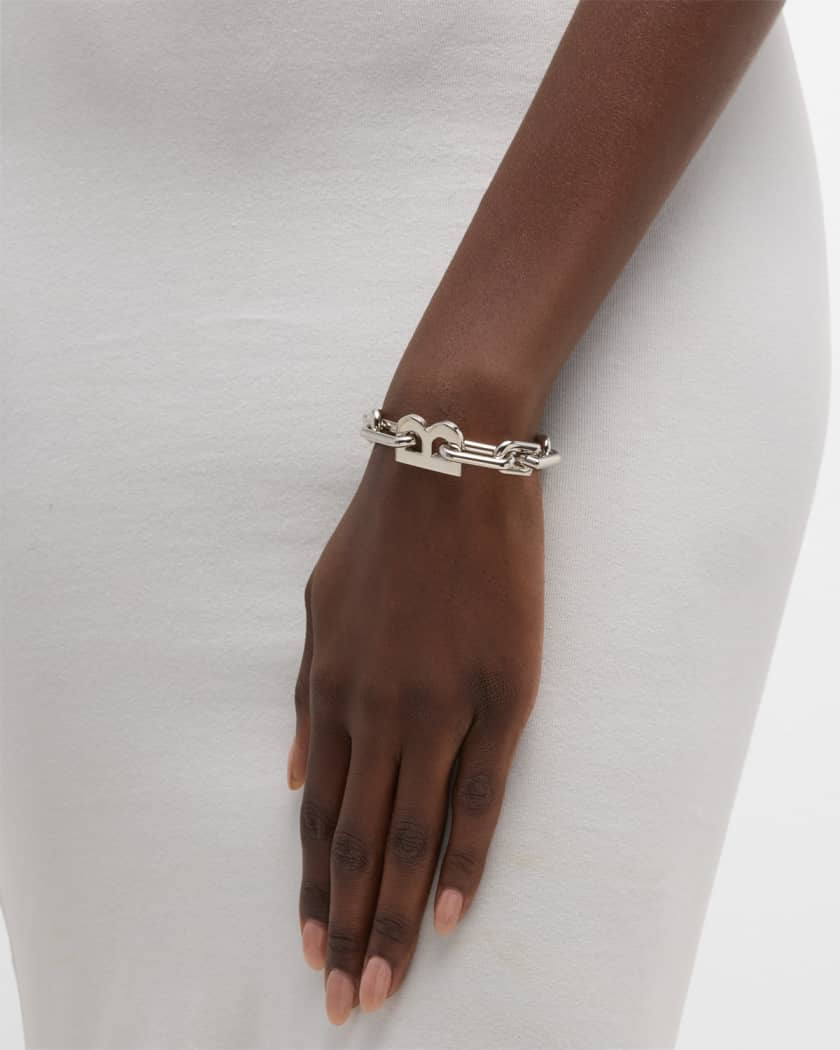 Balenciaga b discount chain bracelet