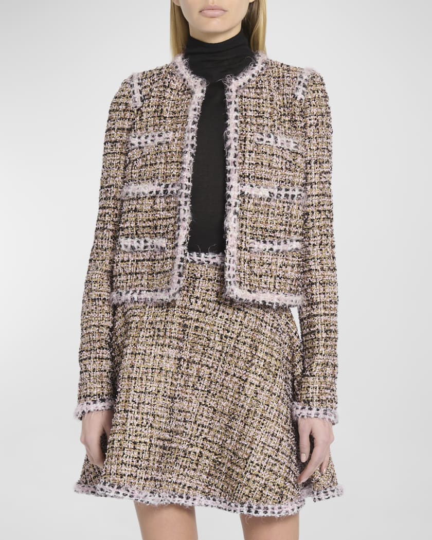 chanel coat tweed