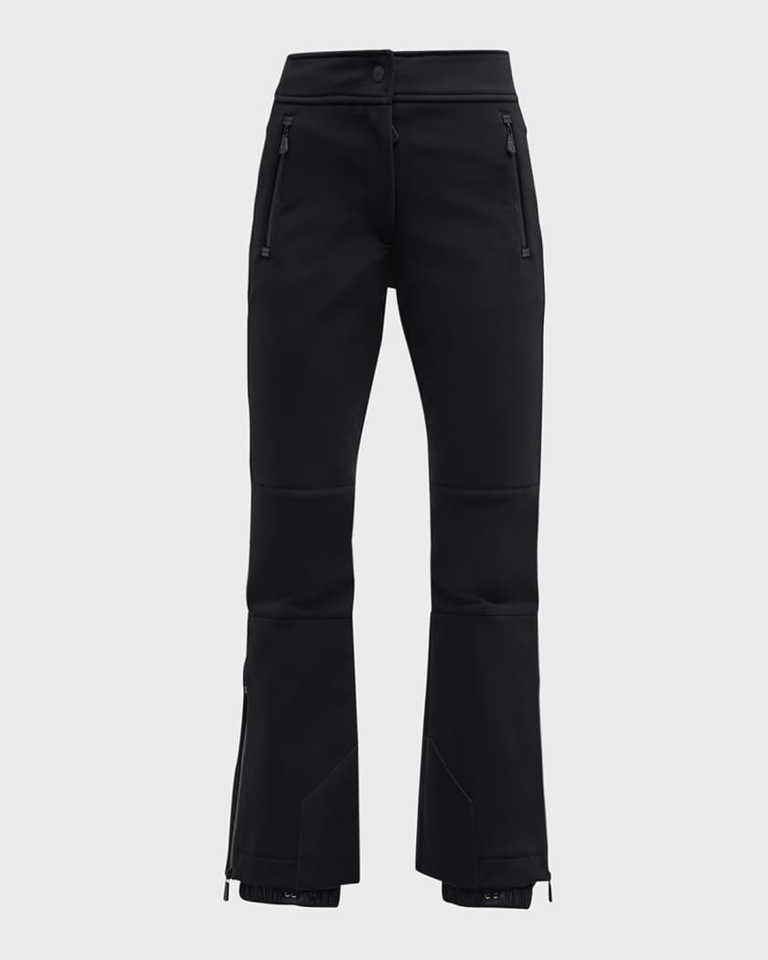 Unlined ski pants with side zips