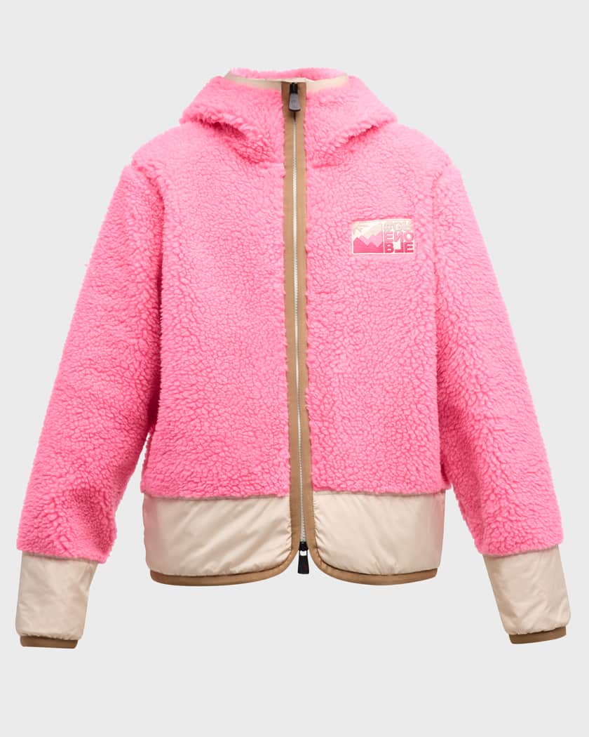 Faux Sherpa Zip Up Hooded Cardigan