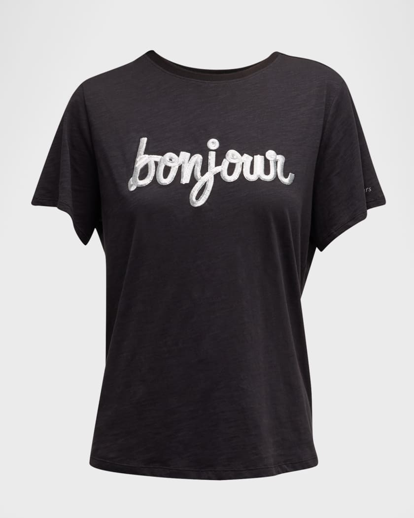 T shirt bonjour shop