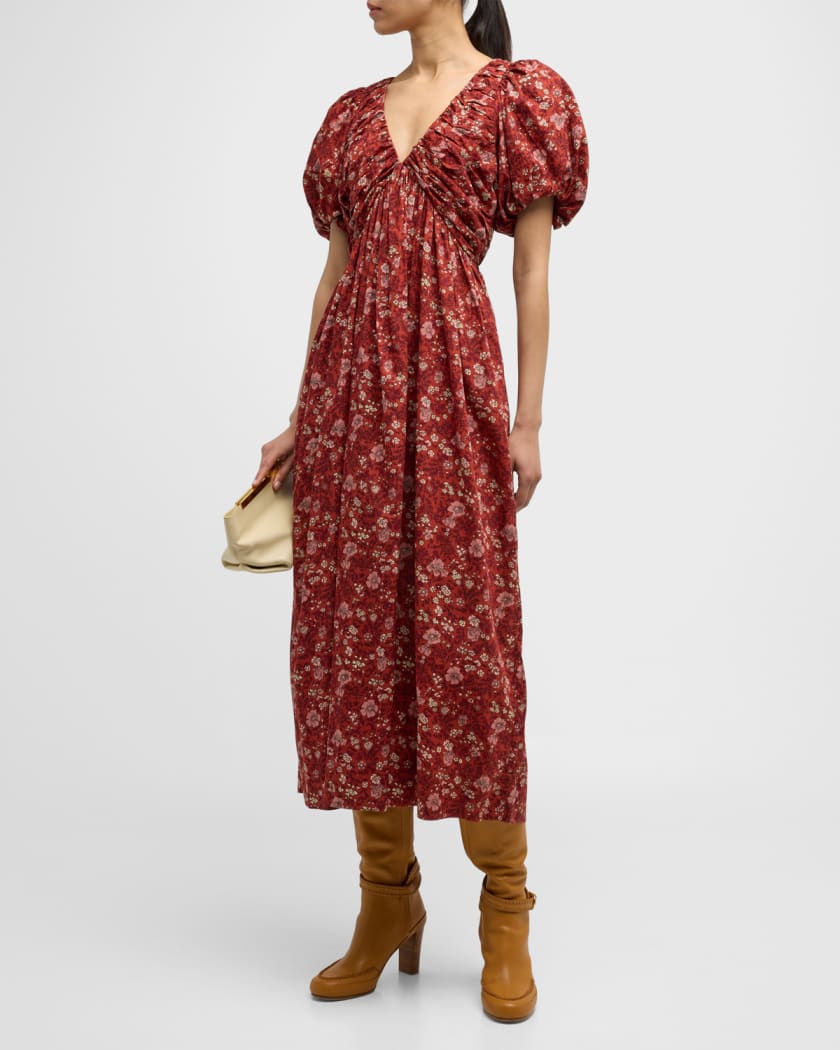 Women's Tiered Midi Dress PRINT AT HOME version - Beaute' J'adore