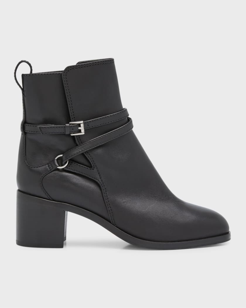 Sofia 60 patent-leather ankle boots