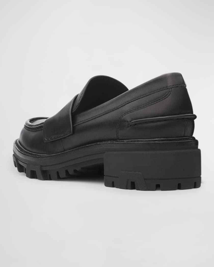 Rag Bone Shiloh Casual Leather Penny Loafers Neiman Marcus