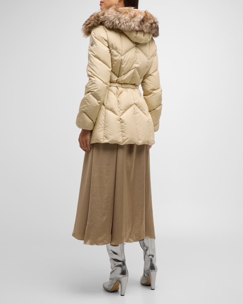 Faux fur shop ruff