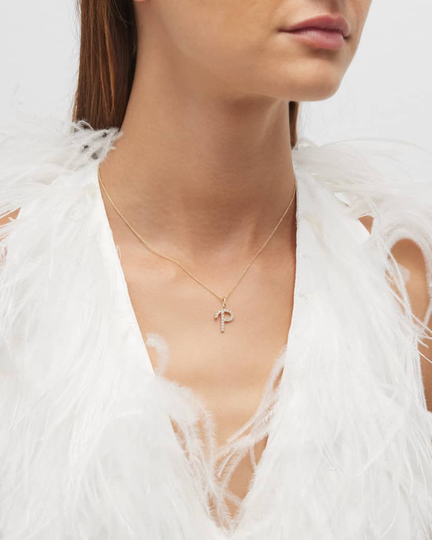 Sydney evan sale initial necklace