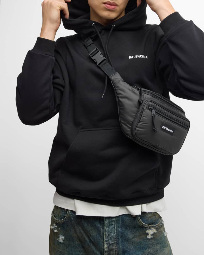 Balenciaga Explorer Sling Bag in Black for Men