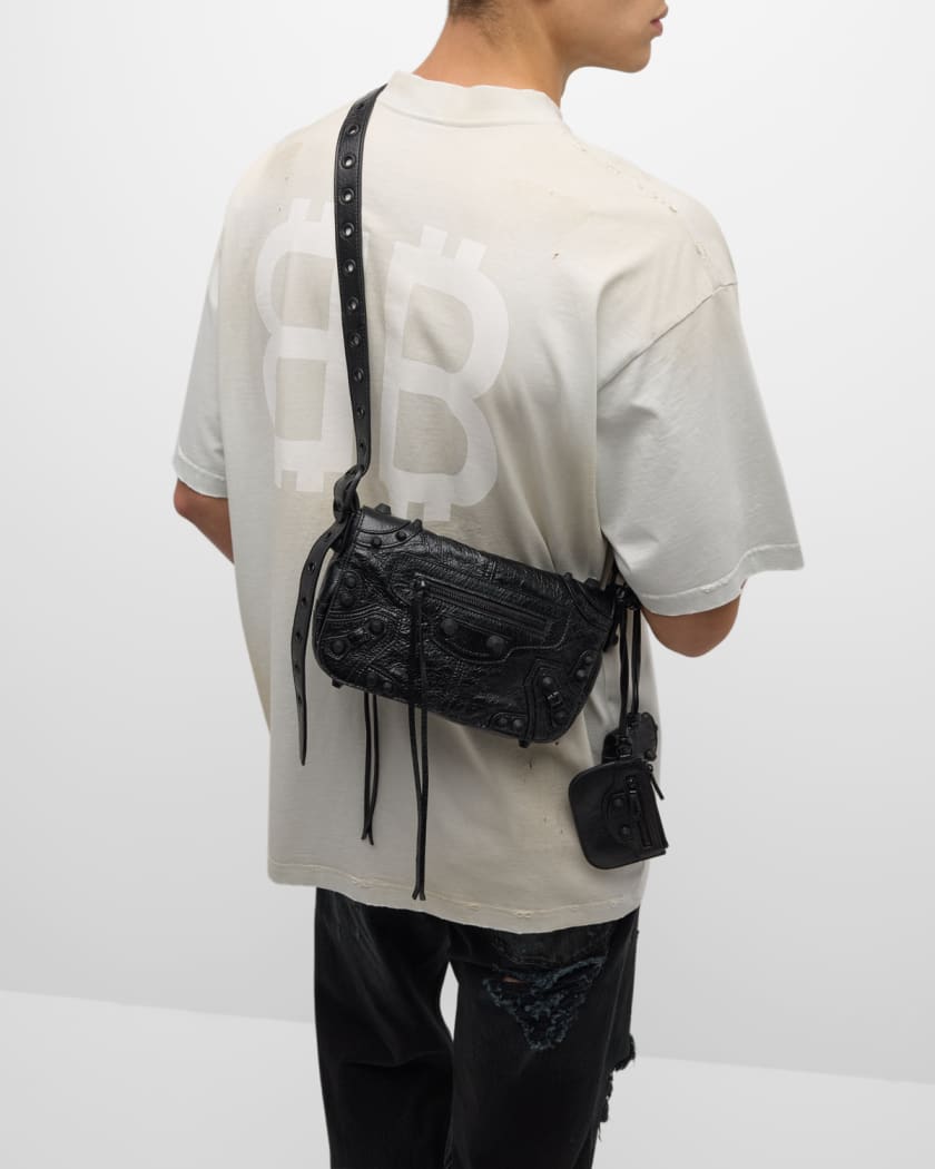 Balenciaga Men's Le Cagole Crossbody Bag