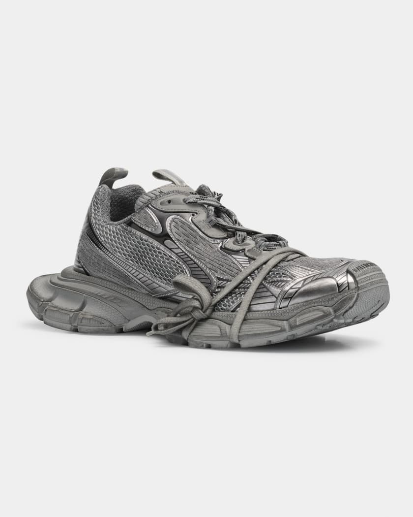 Men's 3XL Low-Top Mesh Sneakers