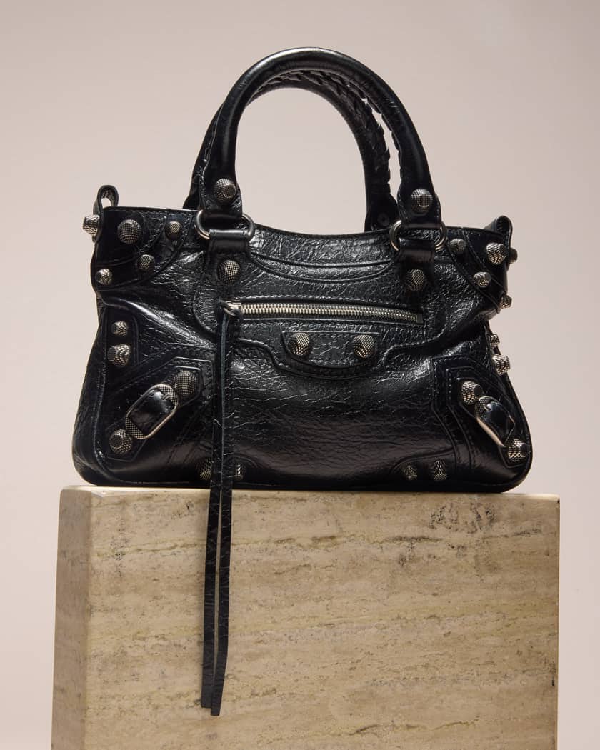 Bukser bjælke snap Balenciaga Neo Cagole Small Tote Bag | Neiman Marcus