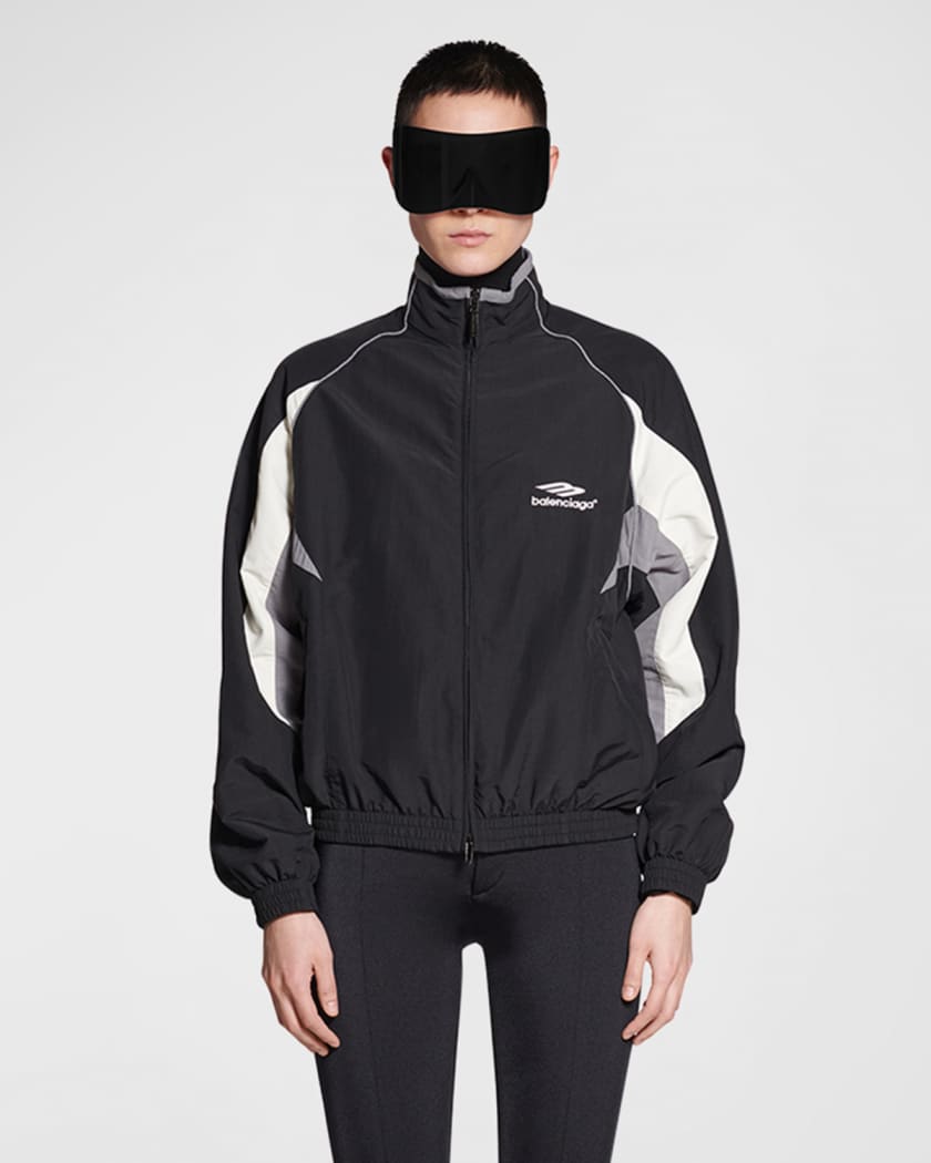 Balenciaga 3B Sports Icon Regular Tracksuit Jacket | Neiman Marcus