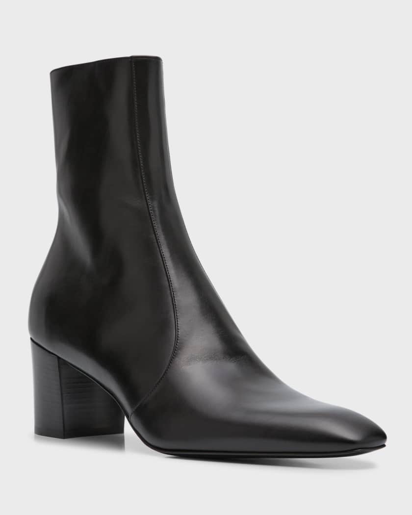 Saint laurent zip boots top