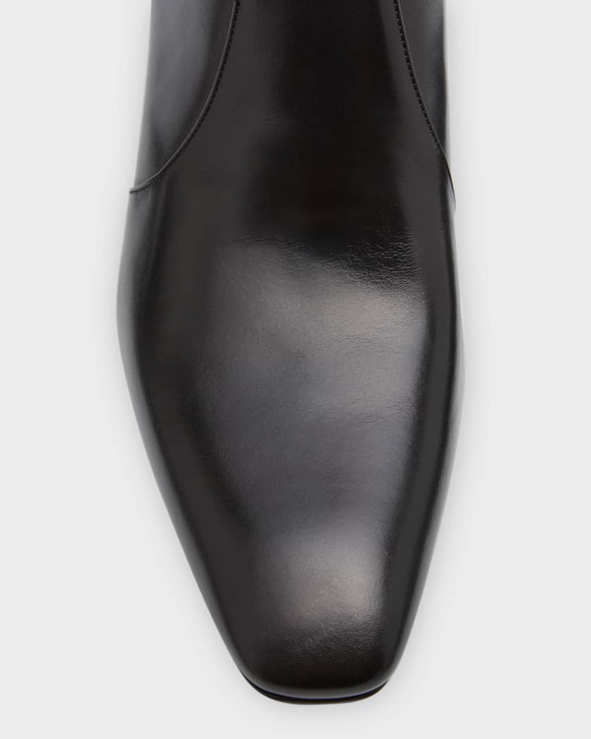 Saint laurent deals zip boots